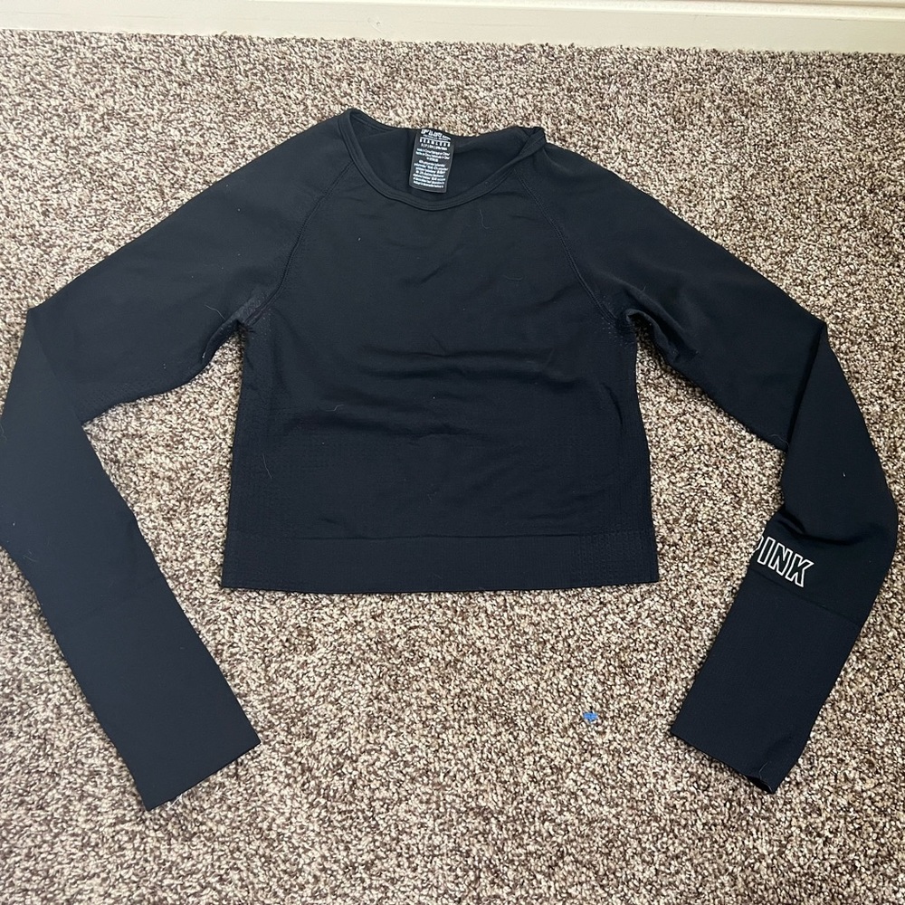 VS PINK seamless work out crop top